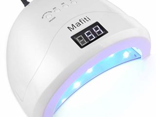 Matifi Lámpara Ultravioleta para secado de uñas. 48W. Tecnología UV LED. Ideal para uñas de gel y todo tipo de manicura. Con 4 modos de temporizador