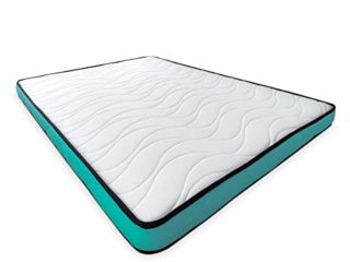 mattfy - Colchón Vega Reversible 90 x 190 cm, Ideal para Camas Nido o Literas, Antiácaros, Antibacterias e Hipoalergénico