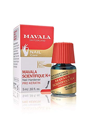 Mavala Científico K+ Endurecedor de Uñas Tratamiento para Evitar que las Uñas se Rompan o se Separen, 5 ml