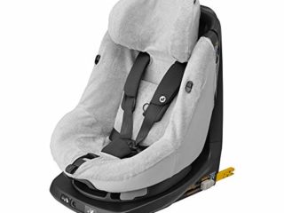 Maxi-Cosi Funda para Silla de Coche Grupo 1 Maxi-Cosi Axissfix y Axissfix Plus y Axissfix Air, funda protectora de algodon, color gris