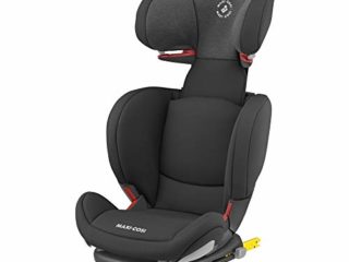 Maxi-Cosi RodiFix AirProtect Silla Coche Grupo 2-3 isofix, reclinable en 2 posiciones, regulable en altura y anchura, para niños 3,5 - 12 años, Color Authentic Black