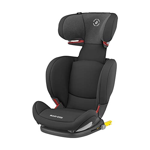 Maxi-Cosi RodiFix AirProtect Silla Coche Grupo 2-3 isofix, reclinable en 2 posiciones, regulable en altura y anchura, para niños 3,5 - 12 años, Color Authentic Black