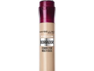Maybelline New York, Corrector de Ojeras, Bolsas e Imperfecciones, Borrador Ojos, 02 Nude, 6.8 ml