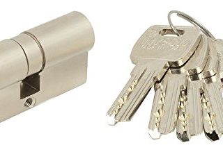Mcm AS6N:35-35 - Cilindro seguridad 35-35/70mm niquel mate