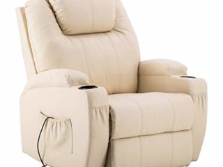 MCombo 7061 - Sillón de relax eléctrico con función de vibración y calefacción