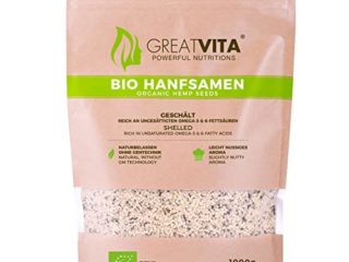 meavita bio cáñamo Semillas geschält, 1000 g