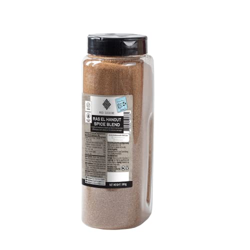 Med Cuisine "Ras El Hanout" 500GR - Sabrosa Mezcla De Especias o Condimento Para Platos Salados - Mezcla De 13 Especias - Mezcla De Especias Ras El Hanout - Mezcla Vegana Y Sin OGM