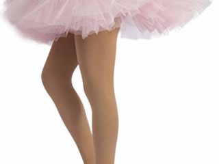 MEDIAS DE BALLET PARA NIÑAS | PANTY MICROFIBRA | 40 DEN | ROSA, BLANCO, NEGRO, NATURAL | CALCETERÍA ITALIANA | (6 AÑOS, NATURAL)