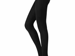 MEDIAS DE INVIERNO | PANTYS TUPIDOS DE COLORES | 80 DEN | M, L, XL | CALCETERÍA ITALIANA | (L, Negro)