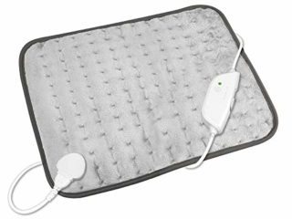 Medisana HP 650 XL - Almohada Eléctrica Dorsal con 4 Niveles de Temperatura, Protección contra Sobrecalentamiento, Desconexión Automática, Lavable, 45 x 35 cm