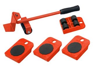 Meister 419900 - Transportador de muebles con ruedas, juego de 5 piezas