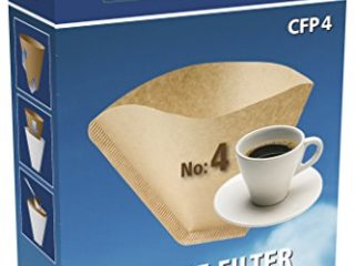 Menalux CFP4 - 100 Filtros de papel 1x4 para cafetera de goteo