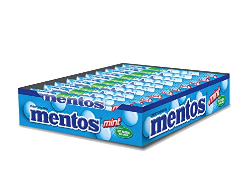 Mentos Menta, Caramelo Masticable - 20 unidades de 38 gr (Total 760 gr)