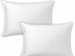 MERCURY TEXTIL- Relleno de Cojin Juego de 2/4 Unidades Super Suave Mullido, Antialergico, Fibra Hueca de Alta recuperacion, para Sofá,Cama,Coche (2 Rellenos, 50X70 cm)