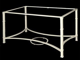 Mesa de Camilla de forja Aracena - con aglomerado, 19-Blanco, Mesa de forja elevable, Mesa de 120x70 cm.