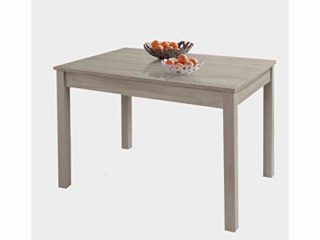 Mesa de Comedor Extensible de Olmo en Madera de melamina 80x120 / 160 cm