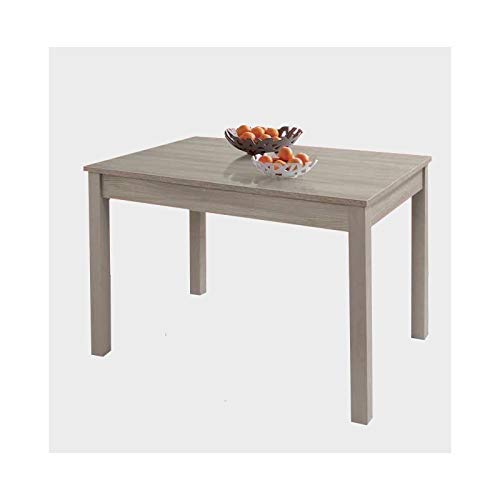 Mesa de Comedor Extensible de Olmo en Madera de melamina 80x120 / 160 cm