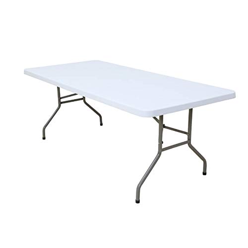 Mesa XL Rectangular - 200x90 cm - Tablero de una Pieza. No se pliega por la Mitad