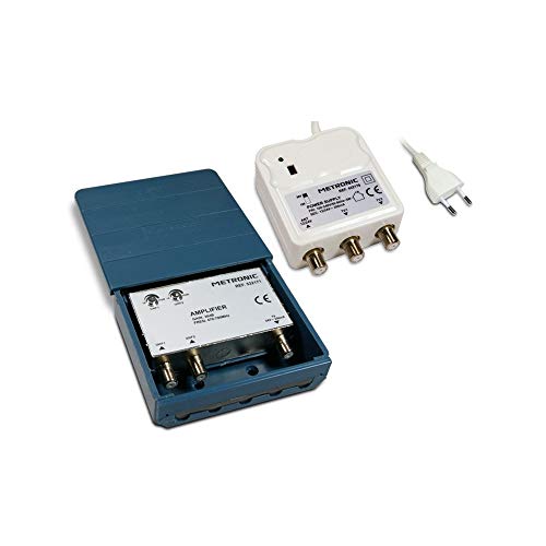 Metronic 432171 - Amplificador TV, Blanco