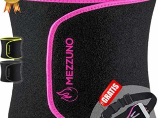 mezzuno Fajas Reductoras Abdomen Mujer y Hombre para Sudar-Fajas Reductoras Adelgazantes Mujer de Neopreno-Faja Reductora Hombre Efecto Sauna- Fajas Reductoras Mujer-RS L/XL