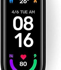 Mi Smart Band 6 *1.56 Pantalla Completa Amoled* 30 Modos de Entrenamiento* Monitor SpO2* Resistente al Agua hasta 50 m* Aplicación Conection Mi Wear y Mi fit