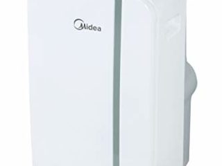 Midea - Aire acondicionado portátil - Filtro HEPA - 3500 W - Bomba de frío y calor - 3 velocidades - 65db - Control remoto - Con termostato en Mando - Incluye Kit Ventana - Blanco - MPPDB-12HRN7-QB6