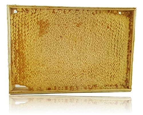 Miel de panal en marco de madera * natural * producción sostenible * origen Turquía * cosecha verano 2021 * 100% sin aditivos * 400g ± 30g (Karakovan)