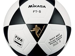 MIKASA Ft-5 Pro - Balón de fútbol, Color Negro y Blanco
