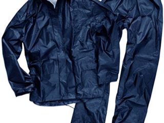 Mil-Tec Traje Impermeable para Hombre, Hombre, Color Azul Marino, tamaño XXXL