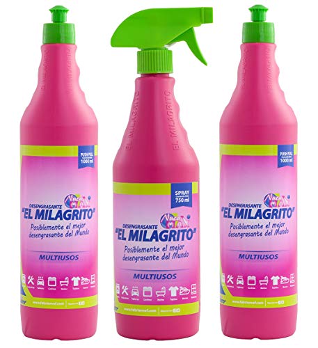 Milagrito Desengrasante Multiusos Lote Ahorro