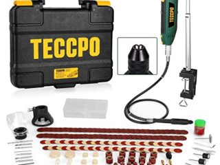 Mini Amoladora Eléctrica,200 Accesorios Herramienta multifunción, Velocidad Variable para Manualidad y Creación Bricolajeidor fijo, soporte extensible Mandril, Caja de almacenamiento