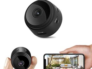 Mini cámara espía Oculta HD 1080p - Mini cámara espía para Ver en el móvil y grabación – Cámara vigilancia WiFi camuflada con visión Nocturna con batería – para Coche, Interior y Exterior – Belltop