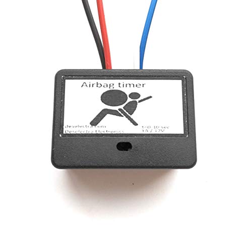 Mini coche SRS Airbag emulador reparación bypass para diagnóstico mot 1-25 SEC KIT retardo apagado 12V 1A 12W