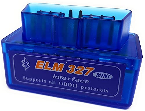 Mini ELM327 Interfaz Bluetooth OBD-II OBD2 Auto coche herramienta de análisis de diagnóstico