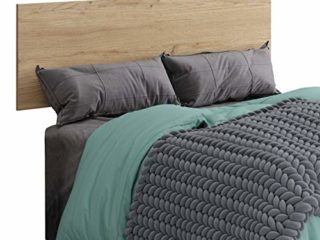 Miroytengo Cabecero Cama Clim Estilo Industrial Color Roble glod habitacion Dormitorio Matrimonio 160x50 cm