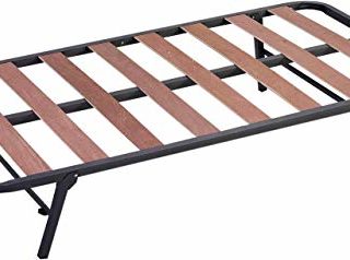 Miroytengo Somier elevable Arrastre Inferior 80x180 con Ruedas para Cama Canguro Patas Plegables Tubo de 30x30 mm