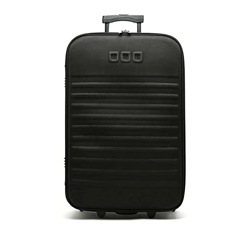 MISAKO Maleta Grande de Viaje Lili Unisex | Maleta de Nylon Semirígida | 76x44x24cm | Maleta Grande para Viajes | 2 Ruedas | Ligera