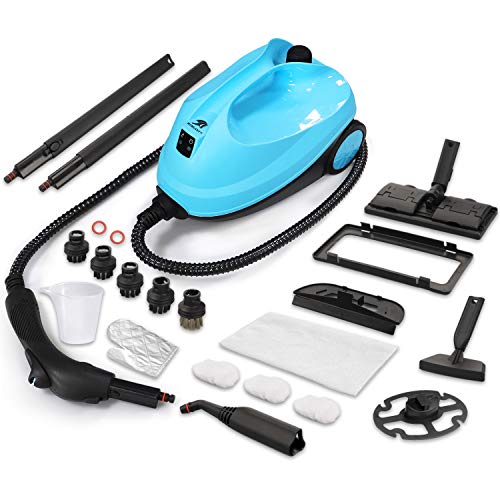 MLMLANT Limpiador Trapeador Vapor agua sofas mano,Vaporeta plancha baporetas limpieza hogar,2L Gran Capacidad, 2000W, 20 Accesorios multifunción