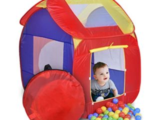 Mobiclinic, Tienda de campaña Infantil, Bolas Incluidas, Aventuras, Plegable, Piscina de Bolas, Marca Española, Parque de Bolas, Carpa de Tela para niños, Juguete Infantil, para Interior o Exterior