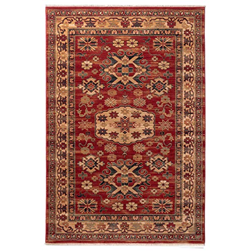 MOLDABELA – Alfombras Antique de Lana 300x380. Recomendadas por Expertos. Tócame. Alfombra Salon. Alfombra Dormitorio. Alfombra habitacion. Alfombra Grande, Terracota Antigua y Rojo 100% Natural