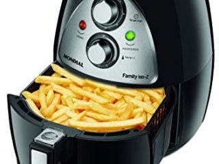 Mondial NAF03 Freidora de Aire, 1500 W, Plástico, Negro