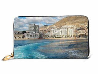 Monedas Tarjetero Aguadulce Almería Carteras Tarjeteros Retro Bolso Retro De Mujer Elegante Mini Coin Purse para Profesor, Mejor Amigo