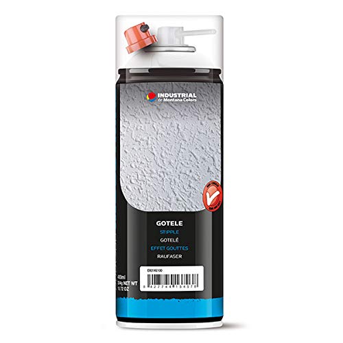 Montana Colors Efecto Gotelé-Blanco, Spray 400ml, 400 ml (Paquete de 1)