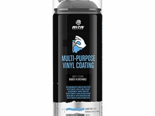 Montana Colors MTN Pro Vinilo Líquido-Negro Metalizado, Spray 400ml, 400 ml (Paquete de 1), 400