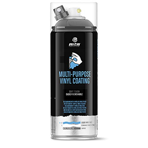 Montana Colors MTN PRO Vinilo Líquido - Negro, Spray 400ml