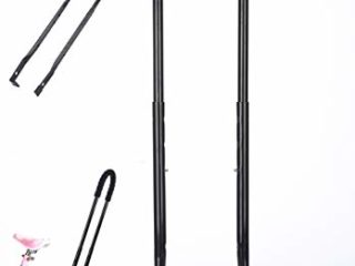 MOSHAY Barra de empuje para bicicleta infantil, ayuda para aprender a conducir, barra de empuje universal en cualquier lugar (negro)