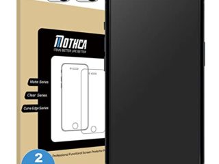Mothca [2+2 Piezas] Protector de Pantalla Mate para iPhone 13 con Protector de Lente de Camara, Cristal Vidrio Templado 9H Dureza Antihuellas e Antideslumbrante, Fácil de Instalar, Sin Burbujas