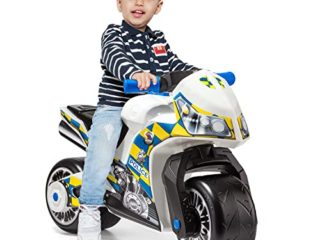 Moto correpasillos Molto Cross Policia Blanca