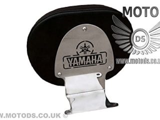 Motocicleta de acero inoxidable conductor Rider respaldo Yamaha XV 1900 Midnight Star