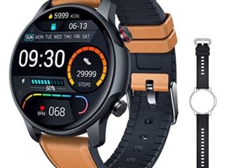 Motsfit Reloj Inteligente Hombre: Smartwatch con Pulsometro Podometro Presión Arterial Pulsera Actividad Inteligente Deportivo Impermeable Reloj Hombre para iPhone Android
